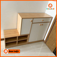 Tủ giày cao cấp kết hợp ghế ngồi Nolulu - TGCC003
