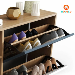 Tủ giày cao cấp kết hợp ghế ngồi ghế Nolulu - TGCC004