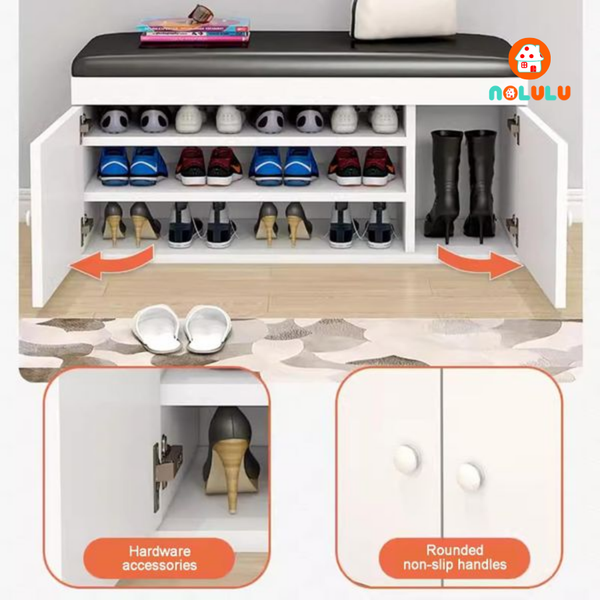 Tủ giày cao cấp kết hợp ghế ngồi Nolulu - TGCC005