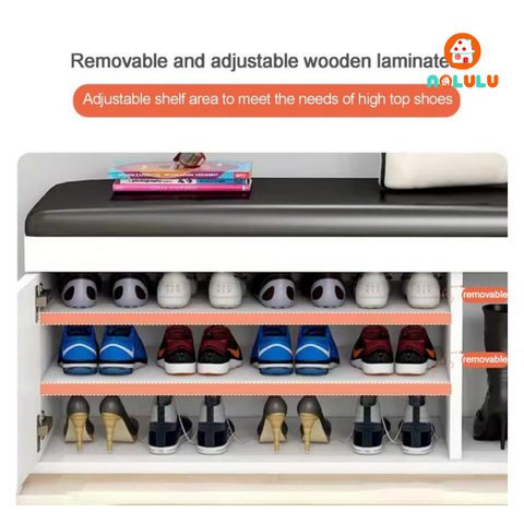 Tủ giày cao cấp kết hợp ghế ngồi Nolulu - TGCC005