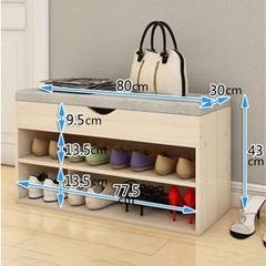 Tủ giày cao cấp kết hợp ghế ngồi Nolulu TG - K68