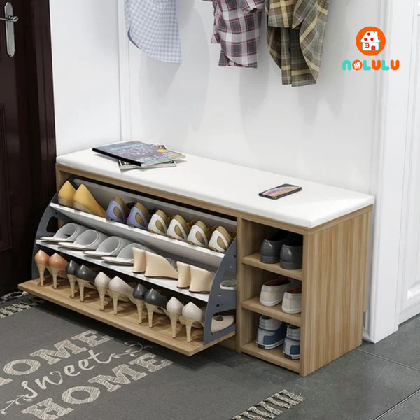 Tủ giày kết hợp ghế ngồi TG-K66