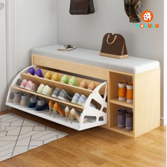 Tủ giày kết hợp ghế ngồi TG-K66