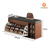 Tủ giày cao cấp kết hợp ghế ngồi ghế Nolulu TG-K66