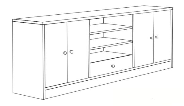 Kệ Tivi Hiện Đại Thiết Kế Tiện Dụng TV-35