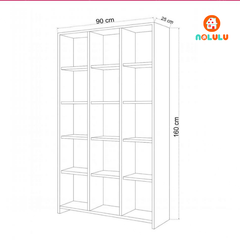 Tủ trang trí phòng khách Nolulu - TPK003