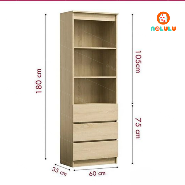 Tủ trang trí phòng khách Nolulu - TPK008