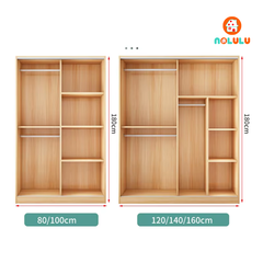 Tủ quần áo hiện đại Nolulu - TQA002