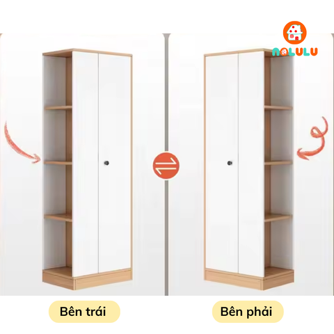 Tủ quần áo hiện đại Nolulu - TQA003