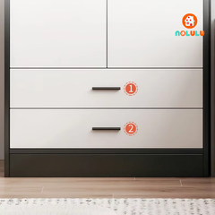 Tủ quần áo hiện đại Nolulu - TQA005