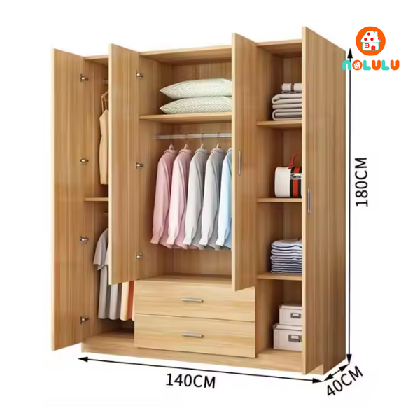 Tủ quần áo hiện đại Nolulu - TQA006