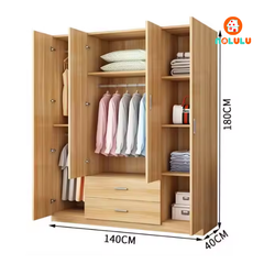 Tủ quần áo hiện đại Nolulu - TQA006