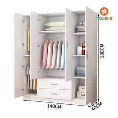 Tủ quần áo hiện đại Nolulu - TQA006