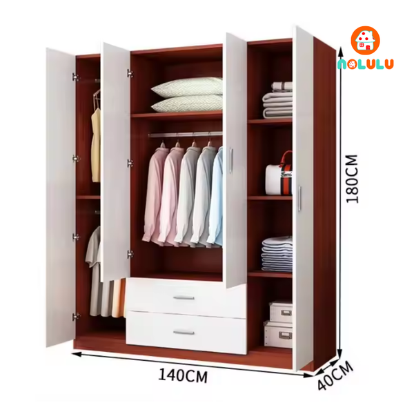 Tủ quần áo hiện đại Nolulu - TQA006