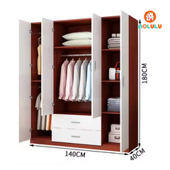 Tủ quần áo hiện đại Nolulu - TQA006