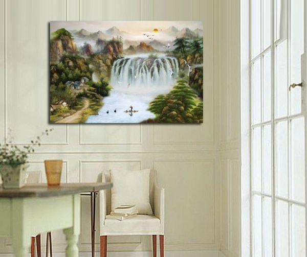 Bức Tranh Phong Cảnh Non Nước