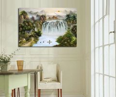 Bức Tranh Phong Cảnh Non Nước