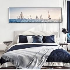 Tranh treo phòng ngủ cánh buồm