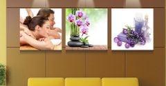 Bộ Tranh Spa 01 (3 Bức)