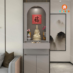 Bàn thờ gia tiên hiện đại gỗ MDF lõi xanh Nolulu - TT002