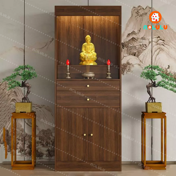 Bàn thờ gia tiên hiện đại gỗ MDF lõi xanh Nolulu - TT001