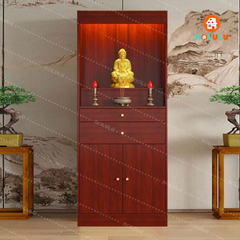 Bàn thờ gia tiên hiện đại gỗ MDF lõi xanh Nolulu - TT001