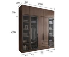 Tủ Áo Cánh Kính Thiết Kế Ấn Tượng TQA-907