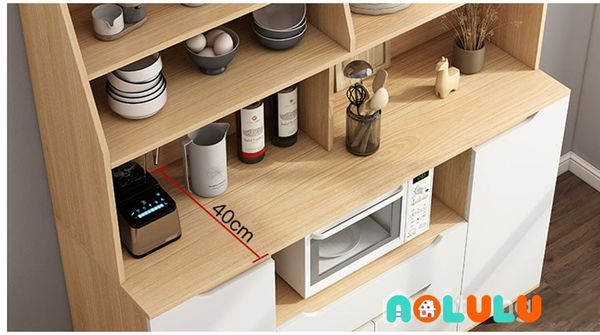 Tủ bếp - Tủ đựng lò vi sóng đẹp thiết kế tiện dụng TB-77