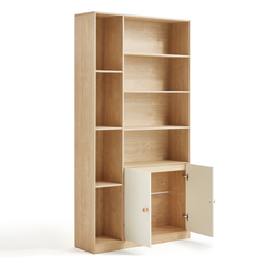 Tủ sách bằng gỗ thiết kế đa năng tiện lợi TS-01