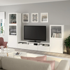Kệ Tivi Có Kinh Kết Hợp Gỗ KTV-200