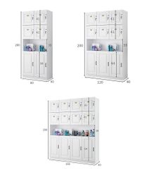 Tủ Locker 6 Cánh Tân Cổ Điển - LK007