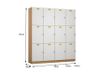 Tủ Locker 9 Ngăn Hiện Đại - LK014