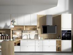 Tủ Nhà Bếp Gỗ Gia Đình Thiết Kế Sang Trọng TB-04