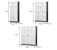 Tủ Locker Nhiều Ngăn Có Khóa - LK008