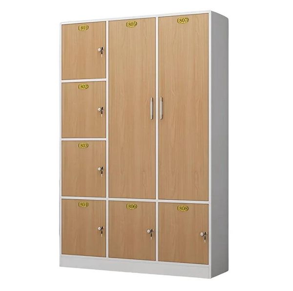 Tủ Locker Nhiều Ngăn Gỗ Lõi Xanh - LK013