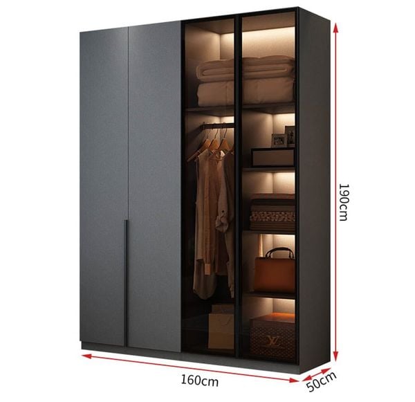 Tủ Quần Áo Tối Giản TQA-909