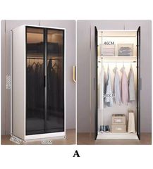 Tủ Quần Áo Kính Đẹp Cao Cấp TQA-132