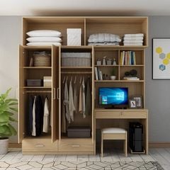 Tủ Quần Áo Kết Hợp Bàn Học/Làm Việc Z324