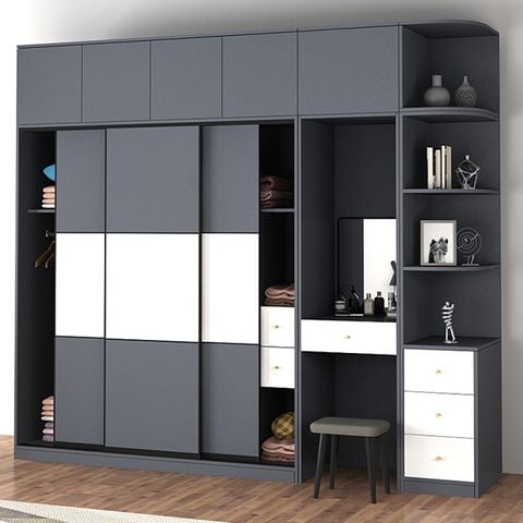 Tủ quần áo DTA03 cánh lùa cao cấp