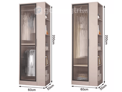Tủ Quần Áo Cao Cấp TQA-134