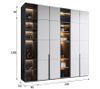Tủ Áo Cánh Kính Thiết Kế Ấn Tượng TQA-906