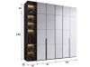 Tủ Áo Cánh Kính Thiết Kế Ấn Tượng TQA-906