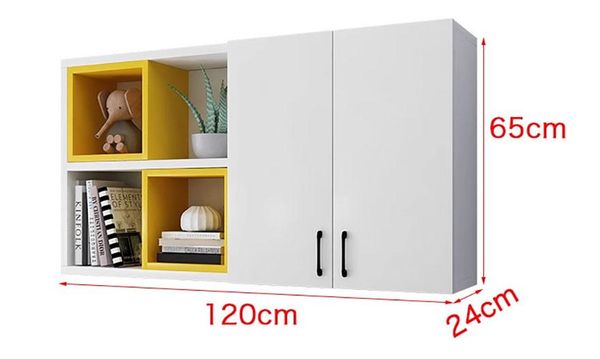 Tủ sách treo tường thiết kế ấn tượng TT-120