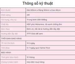 Giường ngủ phòng bé Sundar