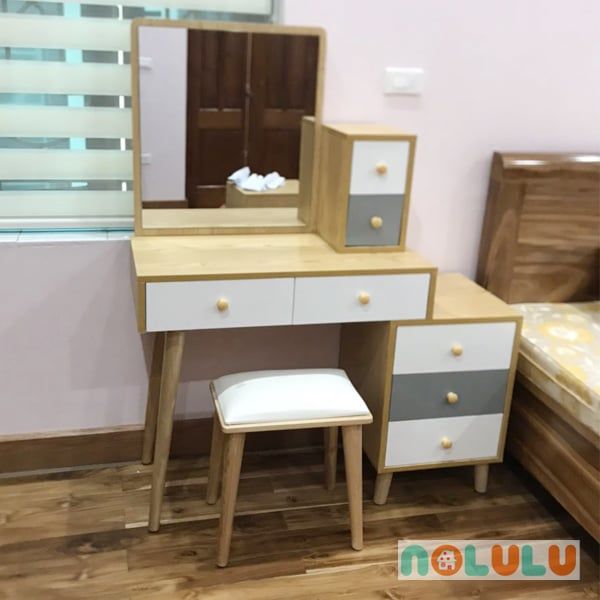 Bàn Trang Điểm Hiện Đại Thương Hiệu NOLULU TD-48