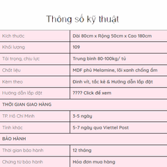 Tủ quần áo cho bé Carmelo