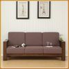 ChunKy Walnut - 3 Chổ Ngồi : Ghế Sofa Băng - Nệm Ghế Màu Coffee