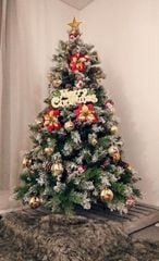 Cây Thông Phủ Tuyết A4 Cao Cấp (Đủ Kích Thước)