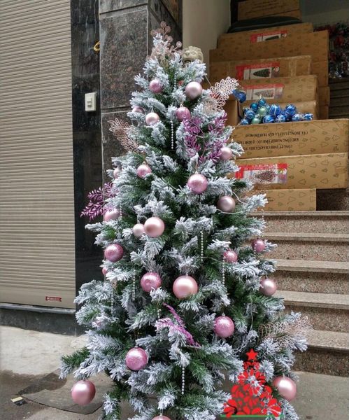 Cây Thông Phủ Tuyết A4 Cao Cấp (Đủ Kích Thước)