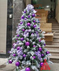 Cây Thông Phủ Tuyết A4 Cao Cấp (Đủ Kích Thước)